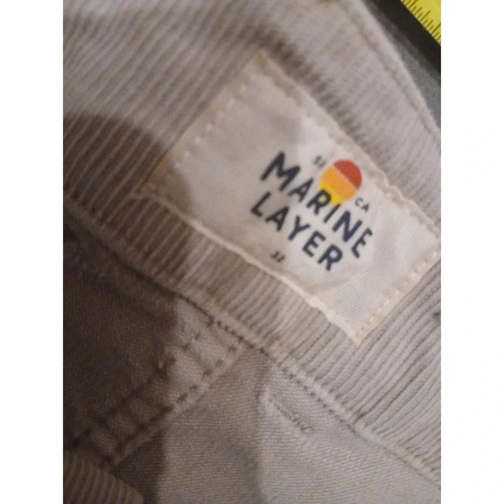 Marine Layer  Shorts Mens 32 Corduroy Vintage Style - Picture 6 of 7